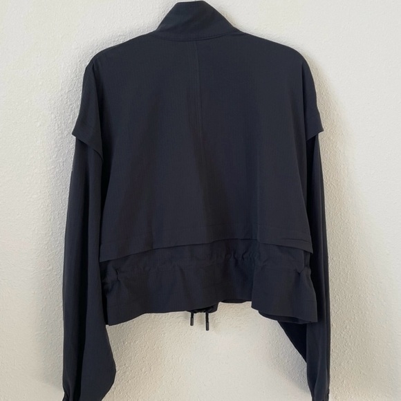 Alo Yoga Ready Set Jacket S Black - Picture 4 of 6